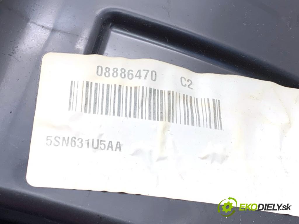 JEEP GRAND CHEROKEE WK SUV 2014 184 kW 3.0 CRD V6 4x4 2987 mří topení zadní část