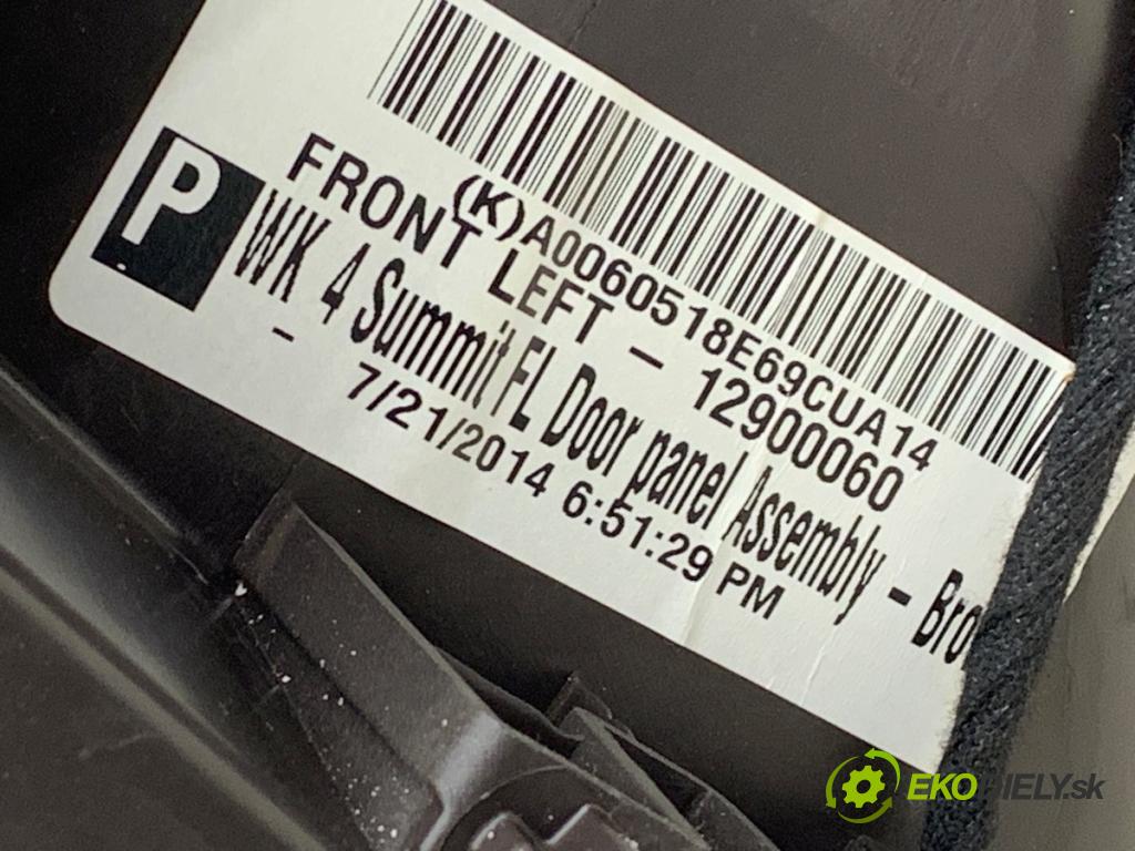 JEEP GRAND CHEROKEE WK SUV 2014 184 kW 3.0 CRD V6 4x4 2987 ča dveře levý přední část