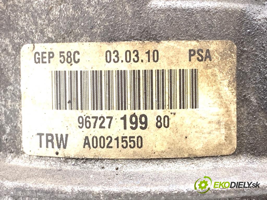 PEUGEOT 308 I liftback 2010 66 kW 1.6 HDi 1560 Pumpa servočerpadlo 9672719980 (Servočerpadlo)