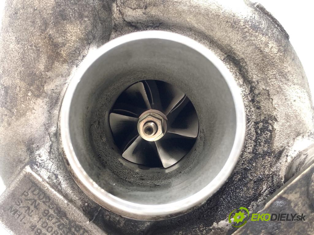 PEUGEOT 308 I liftback 2010 66 kW 1.6 HDi 1560 turbo 9670371380 (Kompletní turbodmychadlo)