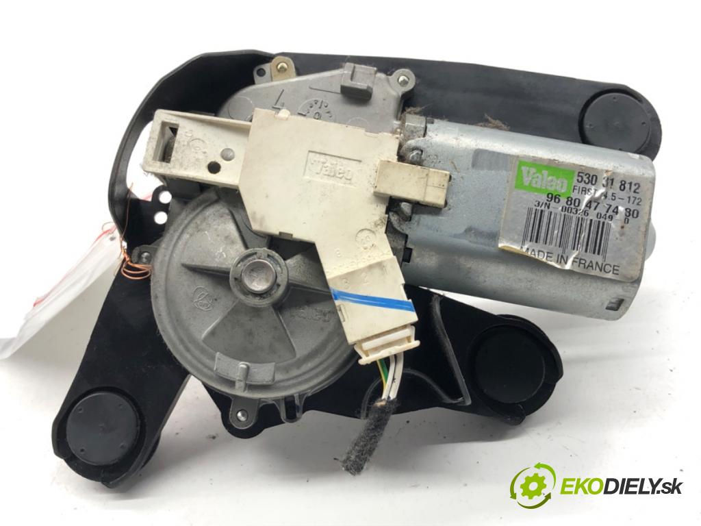 PEUGEOT 308 I liftback 2010 66 kW 1.6 HDi 1560 Motor stieračov zad 9680477480