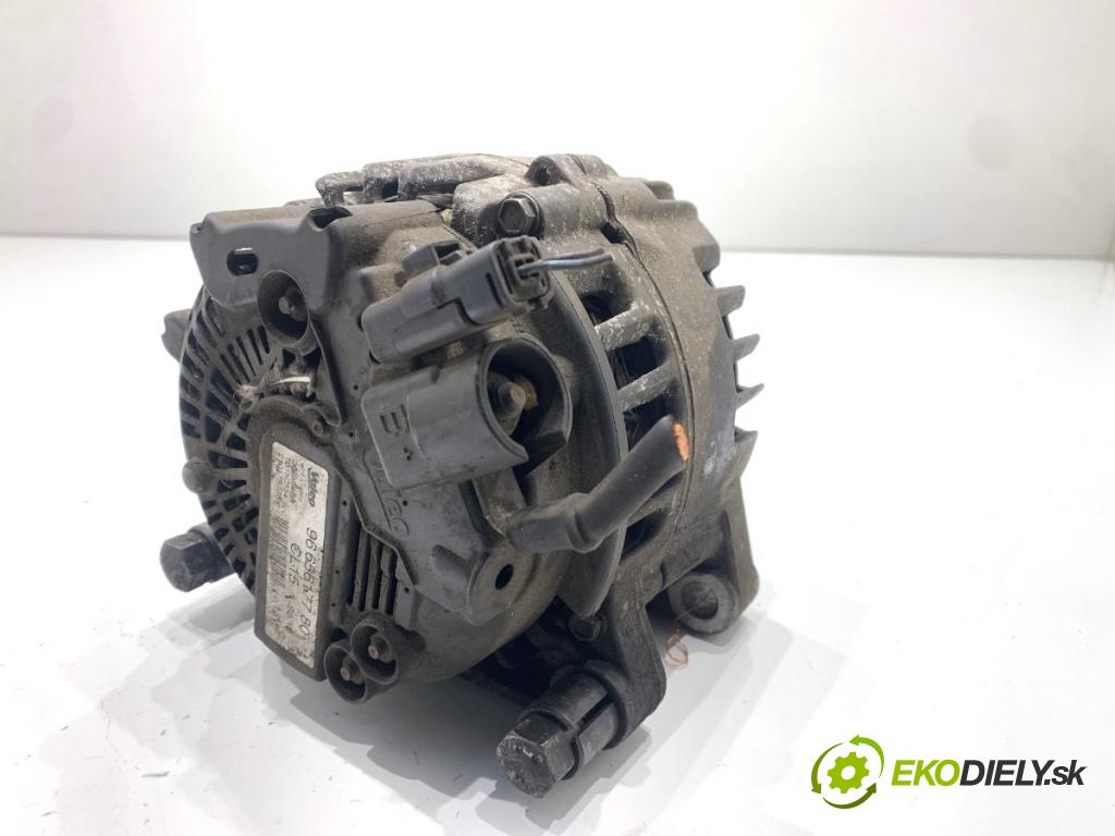PEUGEOT 308 I liftback 2010 66 kW 1.6 HDi 1560 Alternátor 9665617780 (Alternátor)