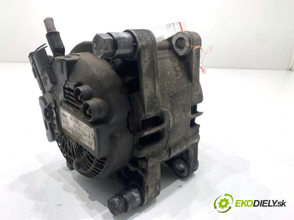 PEUGEOT 308 I liftback 2010 66 kW 1.6 HDi 1560 Alternátor 9665617780 (Alternátor)