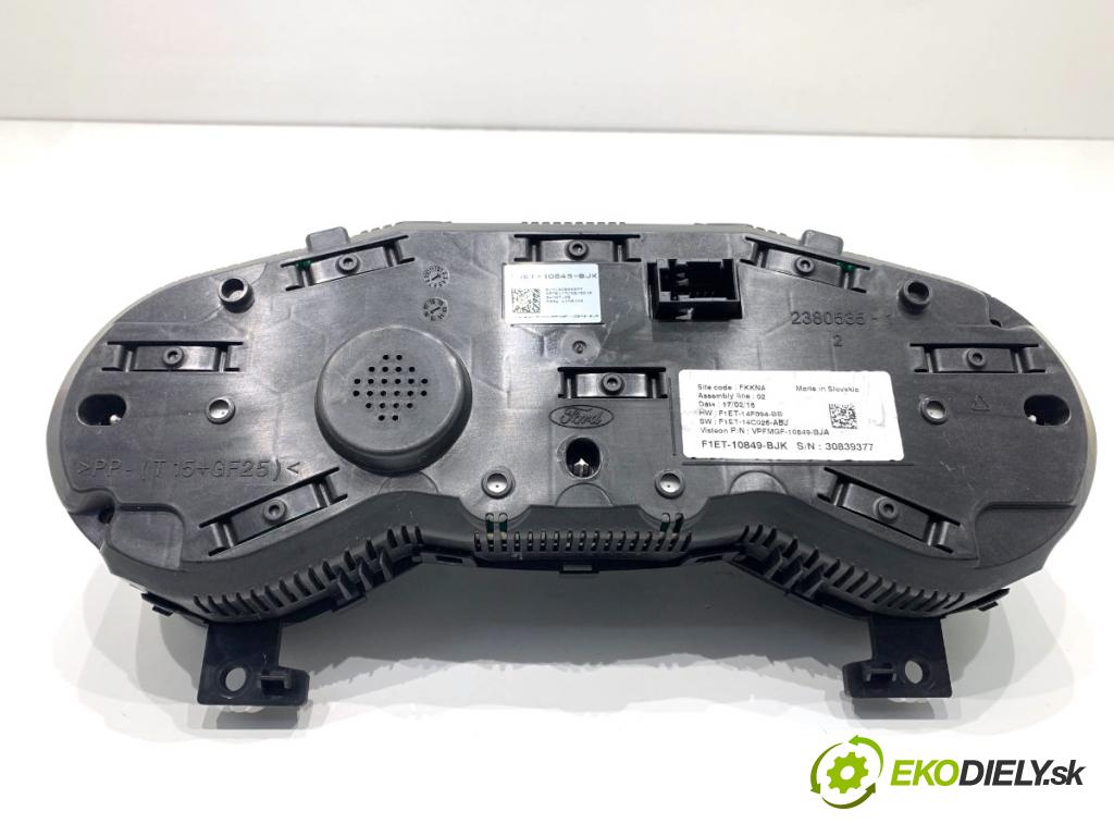 FORD FOCUS III Kombi 2016 92 kW 1.0 EcoBoost 998 Prístrojovka F1ET-10849-BJK (Prístrojová doska)