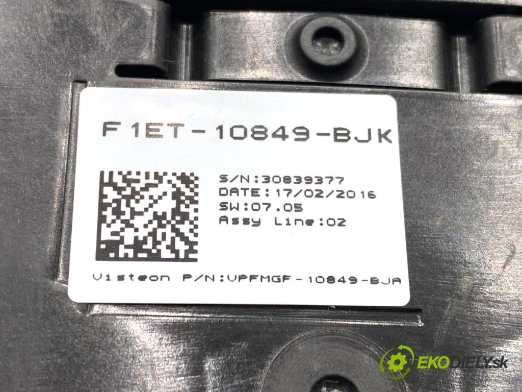 FORD FOCUS III Kombi 2016 92 kW 1.0 EcoBoost 998 Prístrojovka F1ET-10849-BJK (Prístrojová doska)