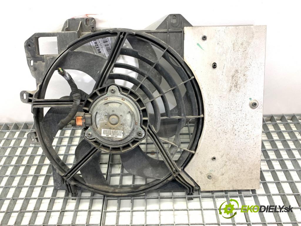 PEUGEOT 207 Kombi 2009 66 kW 1.6 HDi 1560 ventilátor chladiče  (Ventilátor)