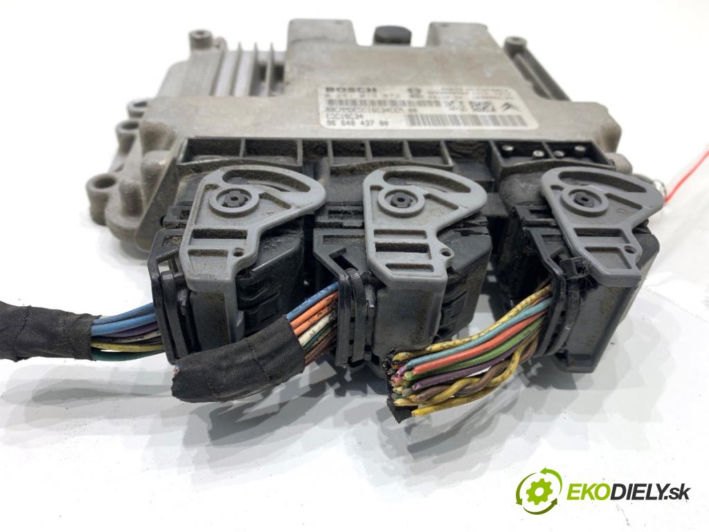 PEUGEOT 207 Kombi 2009 66 kW 1.6 HDi 1560 riadiaca jednotka Motor 9664843780 (Riadiaca jednotka)