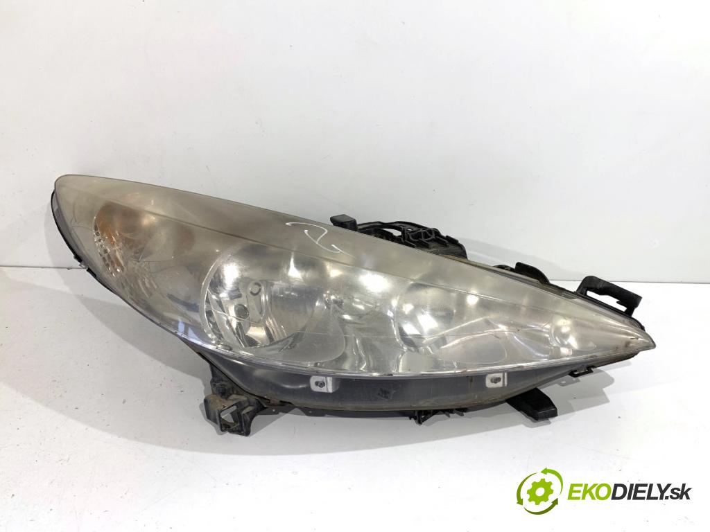 PEUGEOT 207 Kombi 2009 66 kW 1.6 HDi 1560 světlomet pravý přední část 9649986180