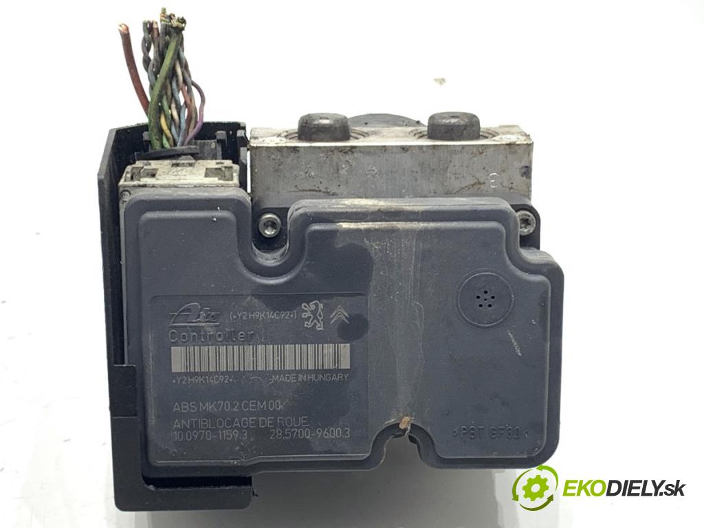 PEUGEOT 207 Kombi 2009 66 kW 1.6 HDi 1560 Pumpa ABS 9665343980 (Pumpa ABS)