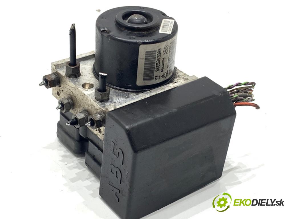 PEUGEOT 207 Kombi 2009 66 kW 1.6 HDi 1560 Pumpa ABS 9665343980 (Pumpa ABS)