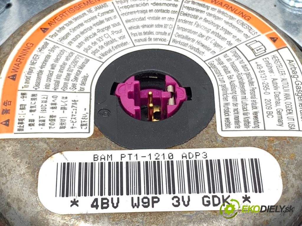 PEUGEOT 207 Kombi 2009 66 kW 1.6 HDi 1560 AirBag volantu 96701085ZD (Airbag)