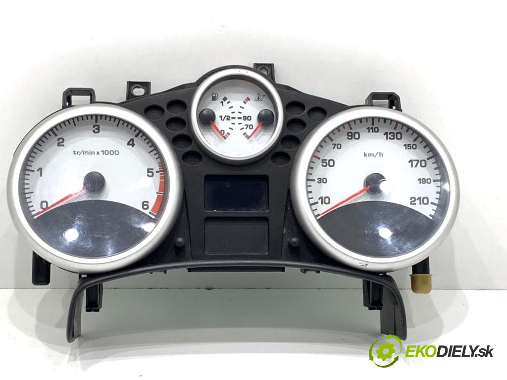 PEUGEOT 207 Kombi 2009 66 kW 1.6 HDi 1560 prístrojovka 9666133180 (Přístrojová deska)