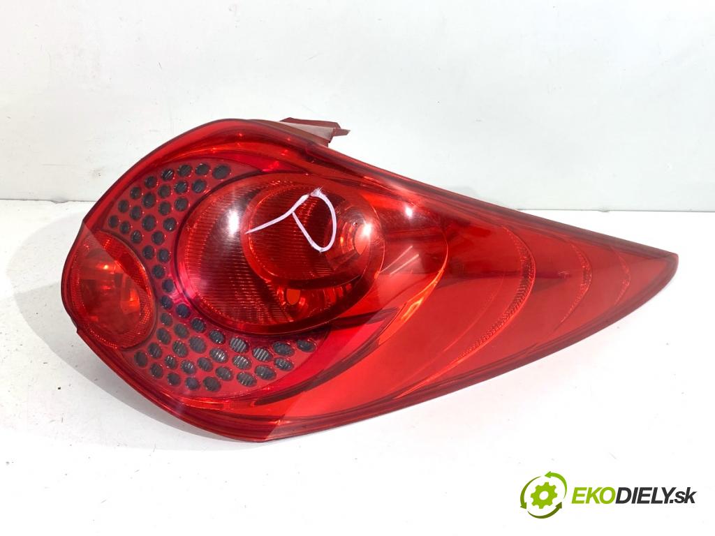 PEUGEOT 207 Kombi 2009 66 kW 1.6 HDi 1560 Svetlo pravy zad 9680157980