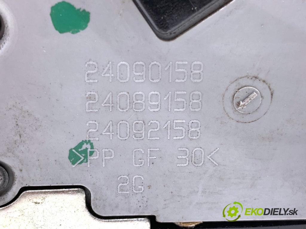 CITROEN C4 PICASSO I nadwozie wielkoprzestrzenne (MPV) 2007 80 kW 1.6 HDi 1560 zámok Dvere ľavy zad 24090158