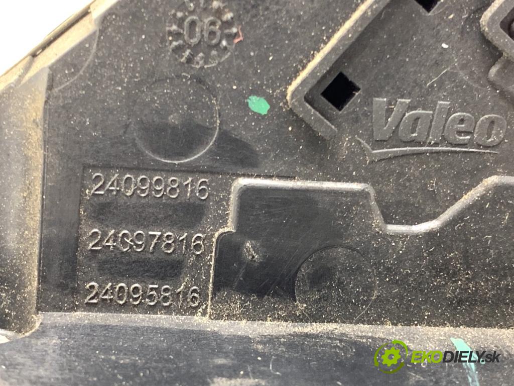 CITROEN C4 PICASSO I nadwozie wielkoprzestrzenne (MPV) 2007 80 kW 1.6 HDi 1560 zámok dveře pravý přední část 24094158