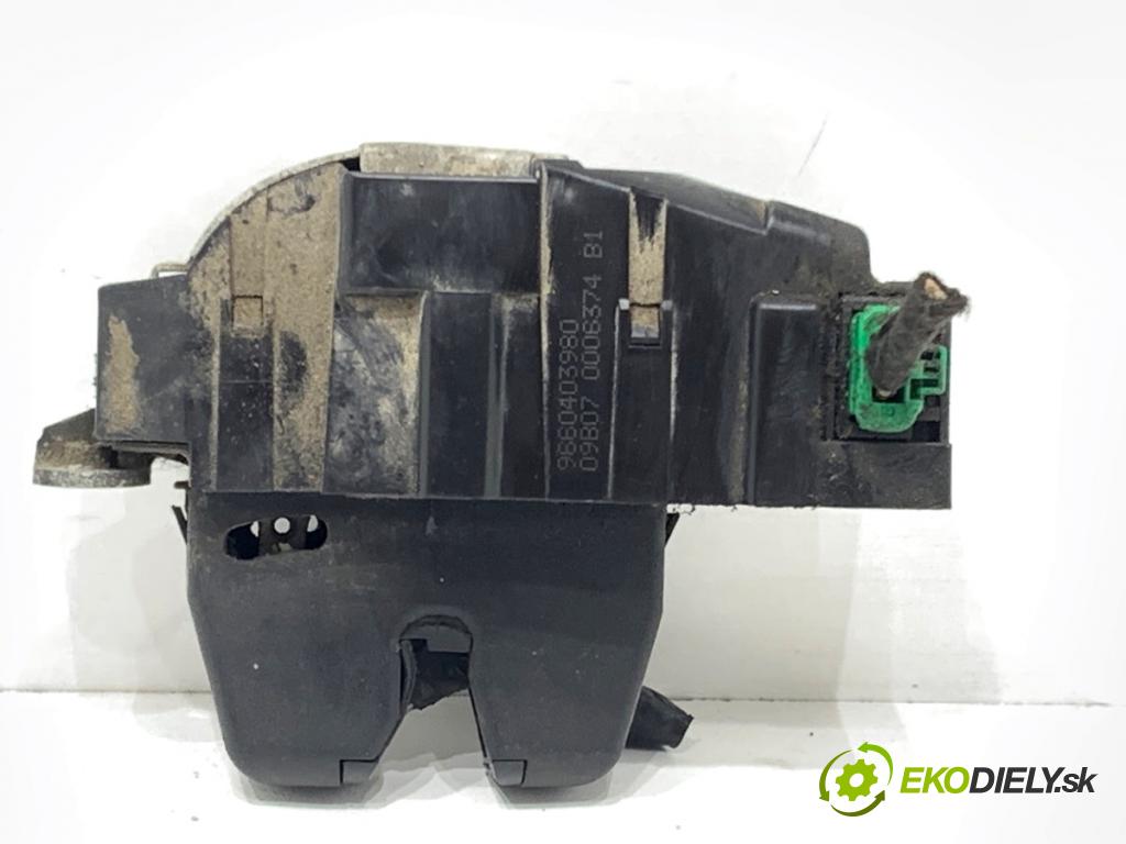 CITROEN C4 PICASSO I nadwozie wielkoprzestrzenne (MPV) 2007 80 kW 1.6 HDi 1560 zámok dveří zadní část 9660403980