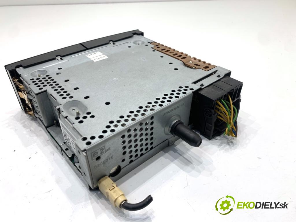 CITROEN C4 PICASSO I nadwozie wielkoprzestrzenne (MPV) 2007 80 kW 1.6 HDi 1560 RADIO 96639629XT (Audio zariadenie)