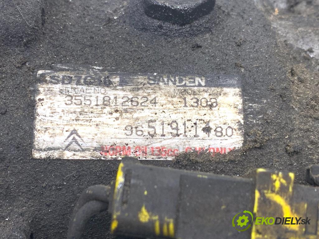 CITROEN C4 PICASSO I nadwozie wielkoprzestrzenne (MPV) 2007 80 kW 1.6 HDi 1560 Kompresor klimatizácie 9651911480 (Kompresor klimatizácie)