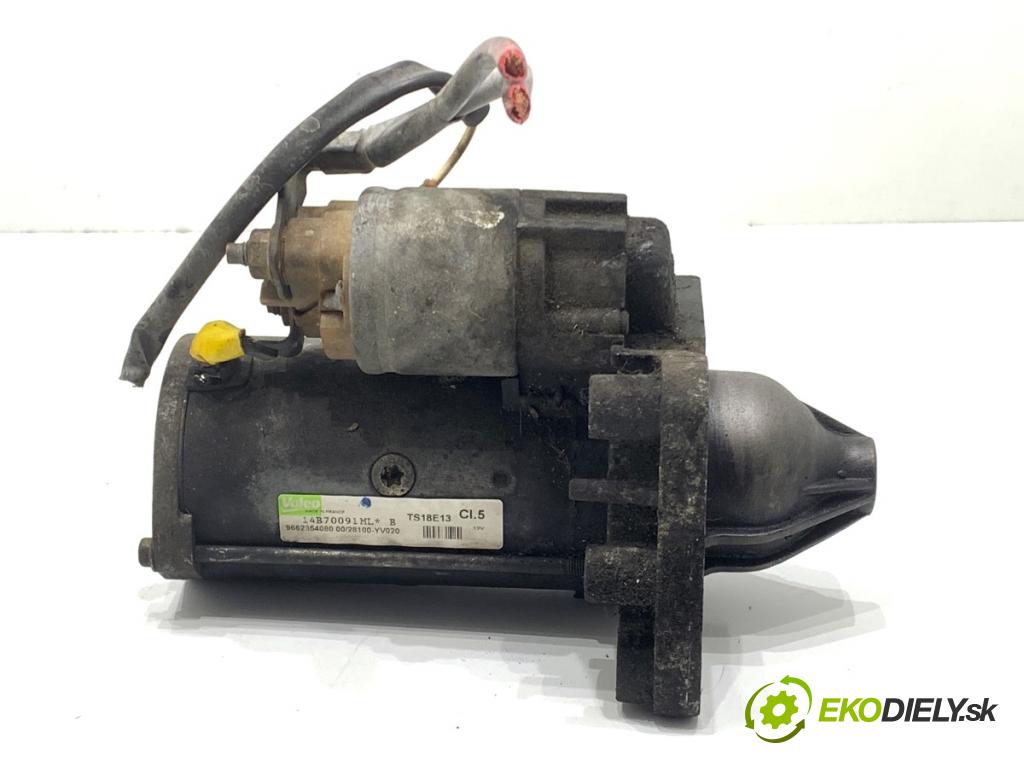 CITROEN C4 PICASSO I nadwozie wielkoprzestrzenne (MPV) 2007 80 kW 1.6 HDi 1560 startér 9662854080 (Startér)