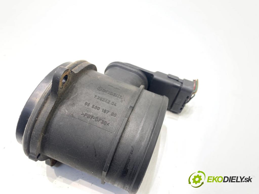 CITROEN C4 PICASSO I nadwozie wielkoprzestrzenne (MPV) 2007 80 kW 1.6 HDi 1560 váha vzduchu 9650010780 (Snímač hmotnosti vzduchu)