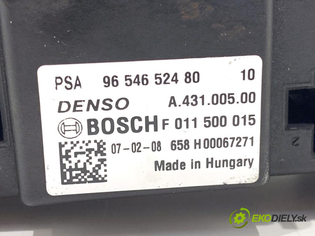 CITROEN C4 PICASSO I nadwozie wielkoprzestrzenne (MPV) 2007 80 kW 1.6 HDi 1560 Odpor, rezistor kúrenia vzduchu 9654652480 (Odpor (rezistor) kúrenia)