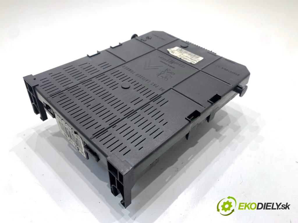 CITROEN C4 PICASSO I nadwozie wielkoprzestrzenne (MPV) 2007 80 kW 1.6 HDi 1560 Modul BSI 9663510180 (Poistková skrinka)