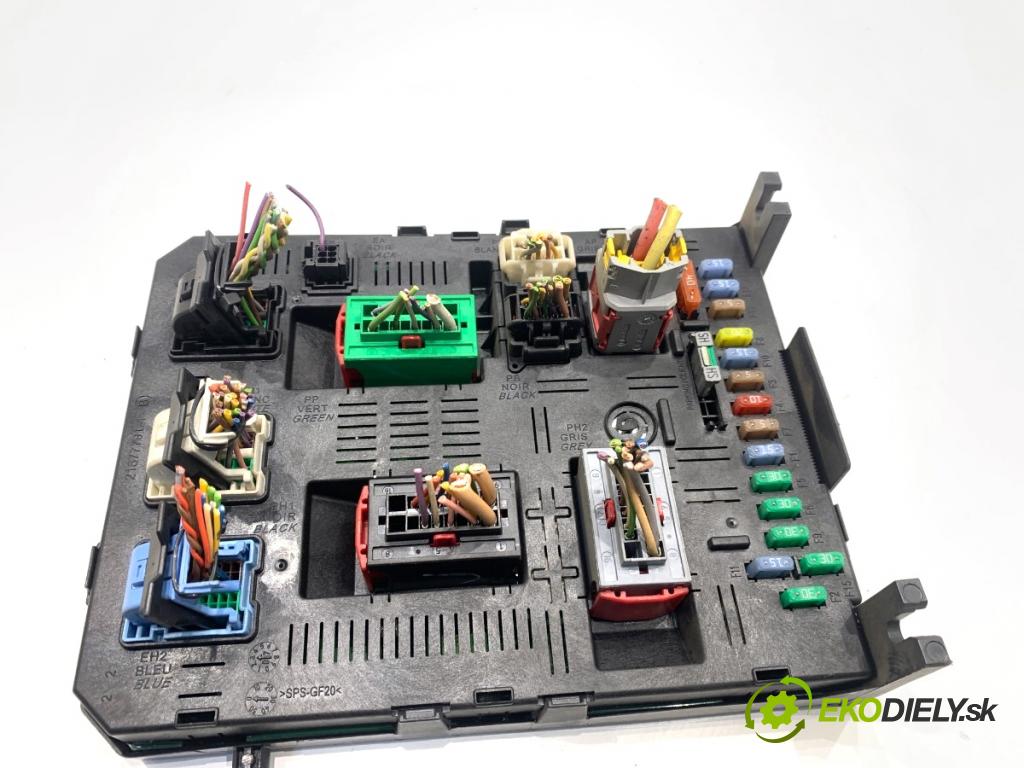 CITROEN C4 PICASSO I nadwozie wielkoprzestrzenne (MPV) 2007 80 kW 1.6 HDi 1560 Modul BSI 9663510180 (Poistková skrinka)