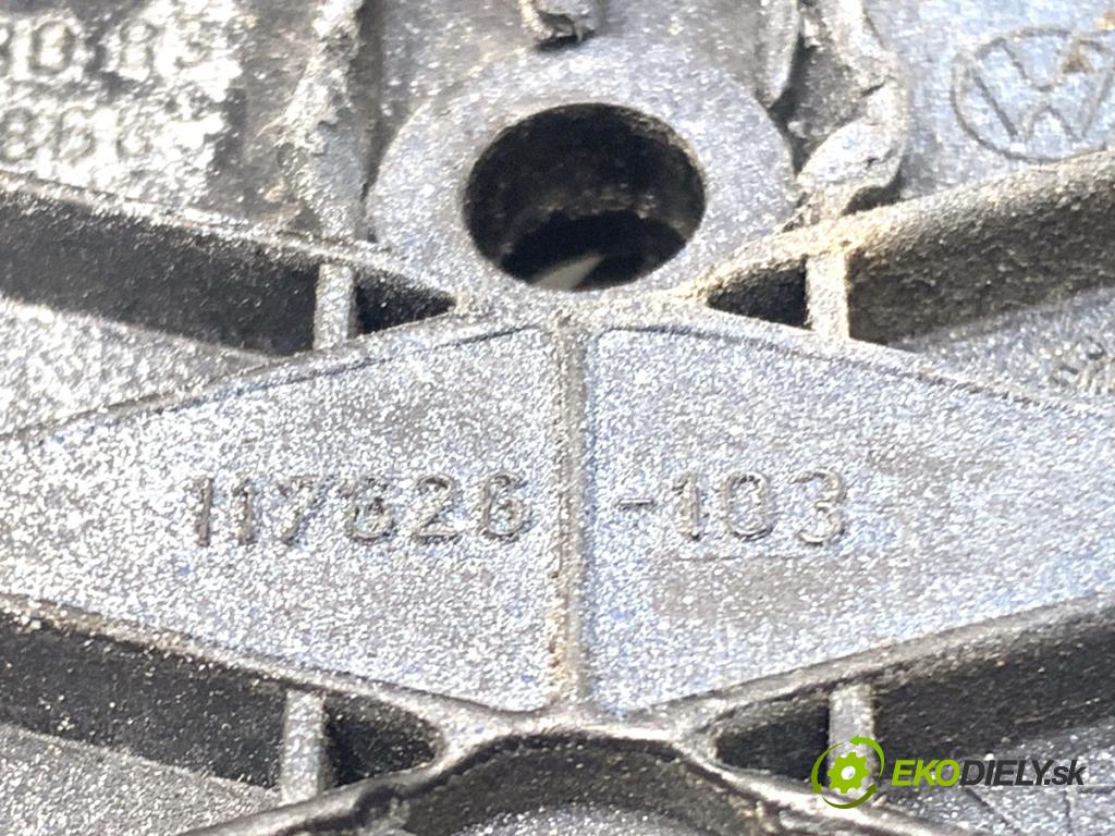 VW PASSAT B5 FL sedan 2001 96 kW 1.9 TDI 4motion 1896 zámok Dvere pravy zad