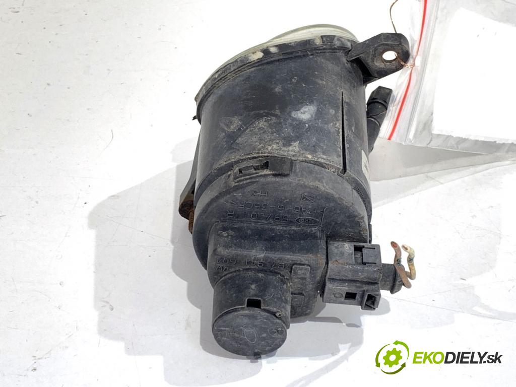 VW PASSAT B5 FL sedan 2001 96 kW 1.9 TDI 4motion 1896 Hmlové svetlo, hmlovka pravy predný 3B7941700A