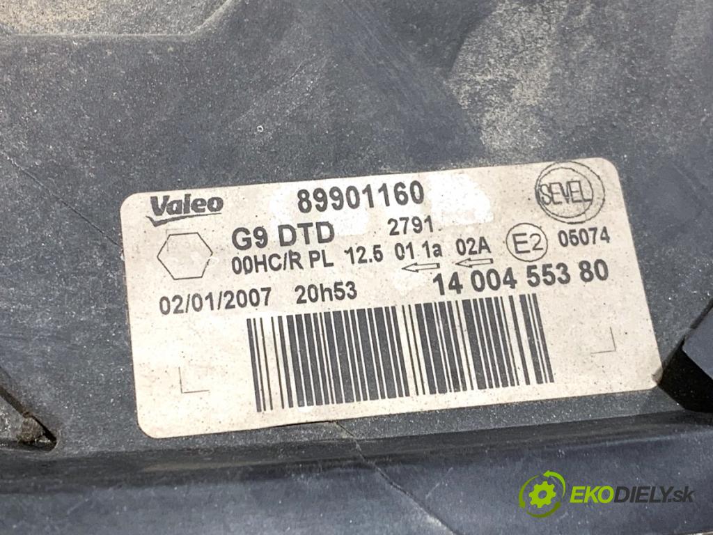 FIAT SCUDO II Autobus 2007 88 kW 2.0 D Multijet 1997 světlomet pravý přední část