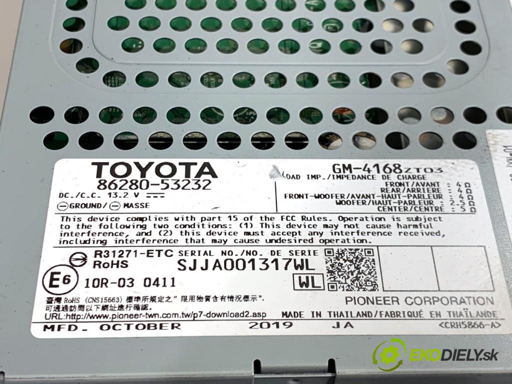 LEXUS IS sedan 2019 133 kW 300h (AVE30_) 2494 Zosilňovač 86280-53232 (Zosilňovač)