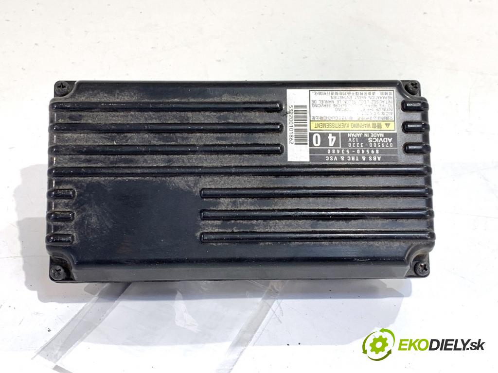 LEXUS IS sedan 2019 133 kW 300h (AVE30_) 2494 Modul Riadiaca jednotka ABS 89540-53480 (Riadiaca jednotka ostatné)