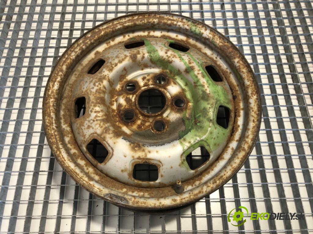 VW TRANSPORTER T4 Autobus 1995 57 kW 2.4 D 2370 disk plechový 15  (Plechový disk)