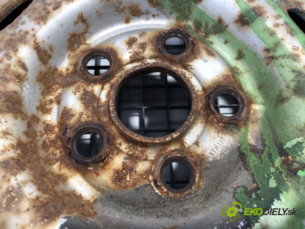 VW TRANSPORTER T4 Autobus 1995 57 kW 2.4 D 2370 disk (OCEL 15  (Plechový disk)