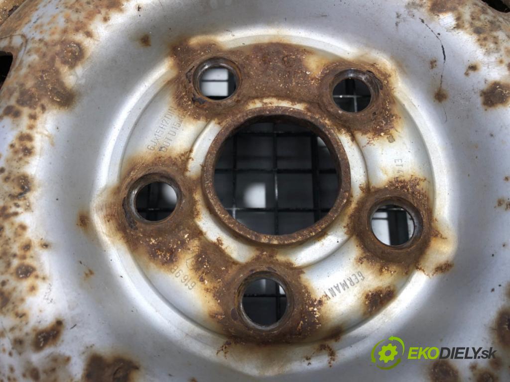 VW TRANSPORTER T4 Autobus 1995 57 kW 2.4 D 2370 disk (OCEL 15  (Plechový disk)