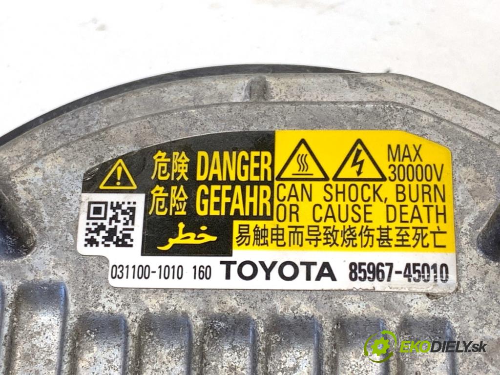 LEXUS IS sedan 2015 180 kW 200t (ASE30) 1998 měnič XENON 85967-45010 (Řídící jednotka xenonu)