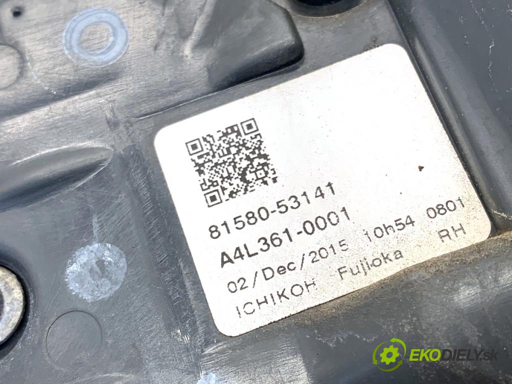 LEXUS IS sedan 2015 180 kW 200t (ASE30) 1998 světlo zadní část pravá vnitřní 81580-53141 (Klika dveří ostatní)