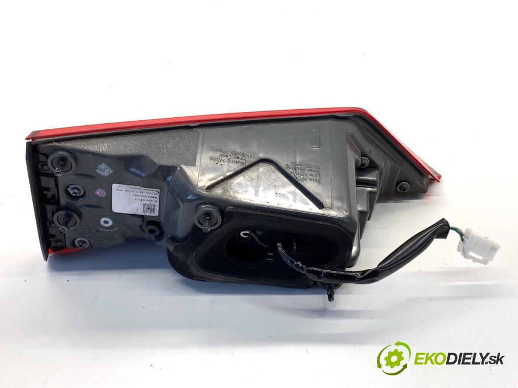 LEXUS IS sedan 2015 180 kW 200t (ASE30) 1998 Svetlo zad ľavá strana vnútorná 81590-53151 (Kľučka dverí ostatné)