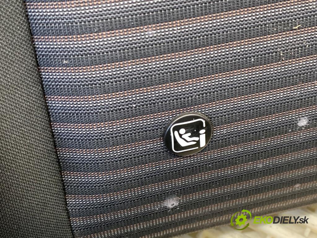 FORD KA+ liftback 2018 63 kW 1.2 1194 Sedadlo druhý rad