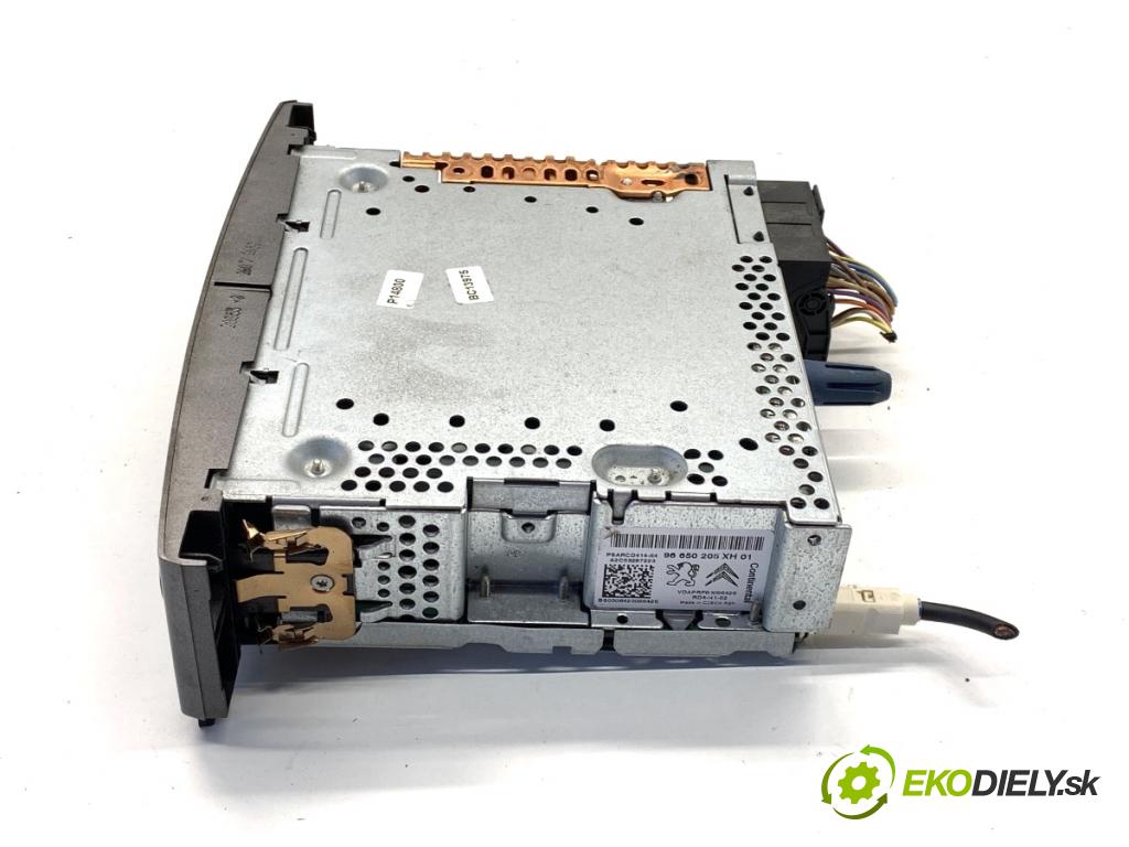 PEUGEOT 308 SW Kombi 2008 88 kW 1.6 16V 1598 RADIO 96650205XH (Audio zariadenie)