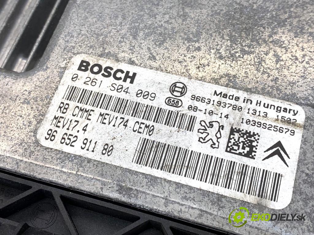 PEUGEOT 308 SW Kombi 2008 88 kW 1.6 16V 1598 riadiaca jednotka Motor 9665291180 (Riadiaca jednotka)