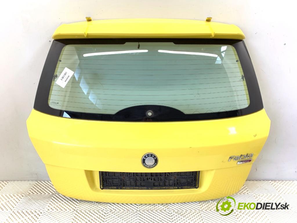 SKODA FABIA II liftback 2008 77 kW 1.9 TDI 1896 kapota zadní část 6226