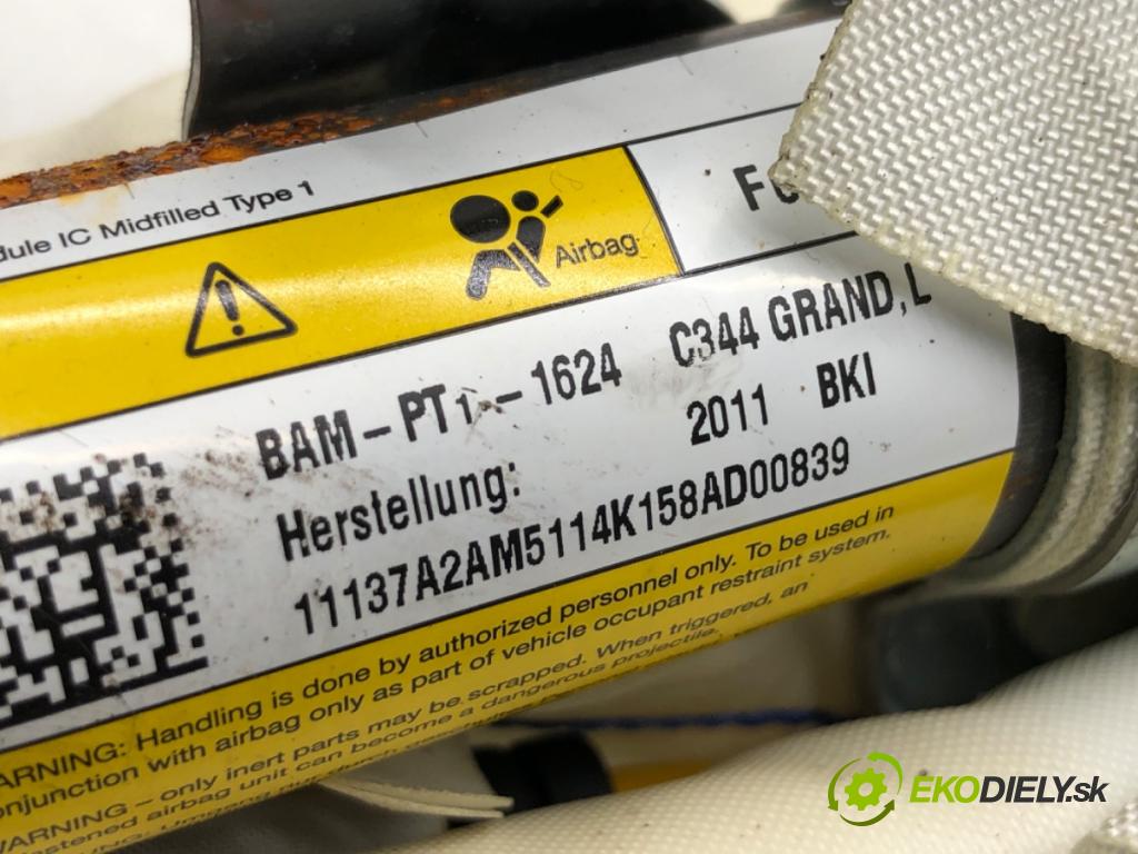 FORD C-MAX II nadwozie wielkoprzestrzenne (MPV) 2011 103 kW 2.0 TDCi 1997 Stropný ľavy