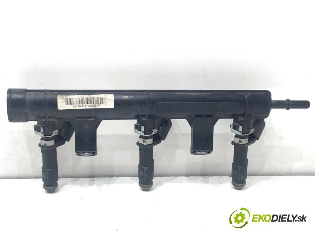 FORD KA+ liftback 2018 63 kW 1.2 1194 Lišta vstrekovacia Vstrekovacie ventily GN1G-9H487-BA (Vstrekovacia lišta)