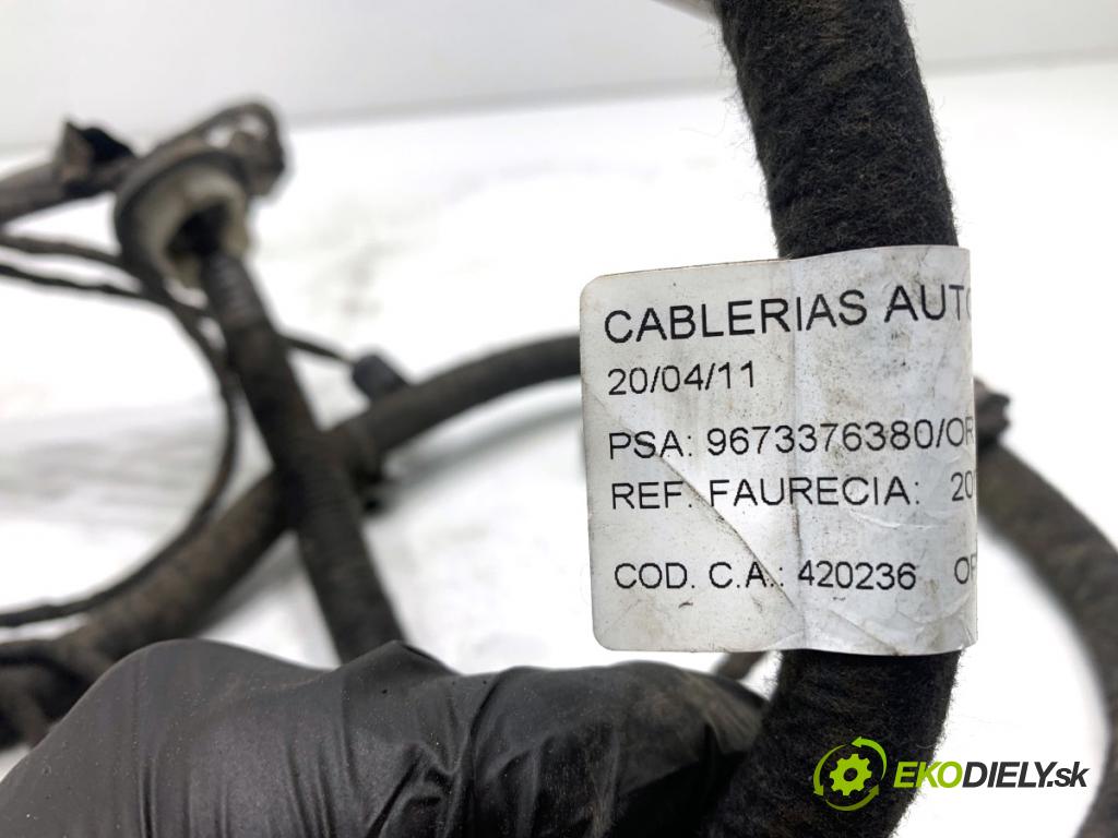 CITROEN DS4 liftback 2011 120 kW 2.0 HDi 165 1997 Káblovačka PDC zad 9673376380
