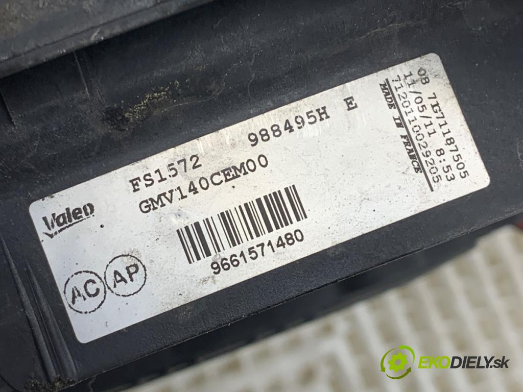 CITROEN DS4 liftback 2011 120 kW 2.0 HDi 165 1997 ventilátor chladiče 9661571480 (Ventilátor)