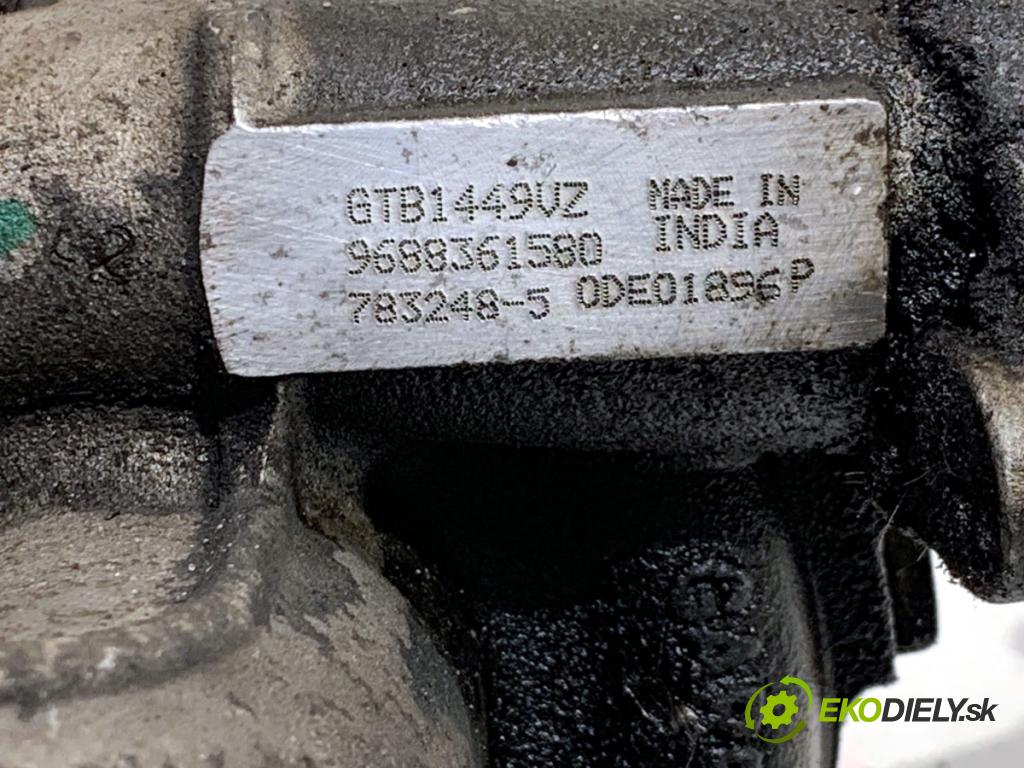 CITROEN DS4 liftback 2011 120 kW 2.0 HDi 165 1997 turbo 9688361580 (Kompletní turbodmychadlo)