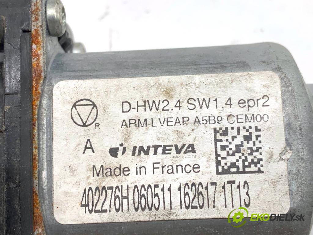 CITROEN DS4 liftback 2011 120 kW 2.0 HDi 165 1997 mechanismus okna pravý přední část 402276H