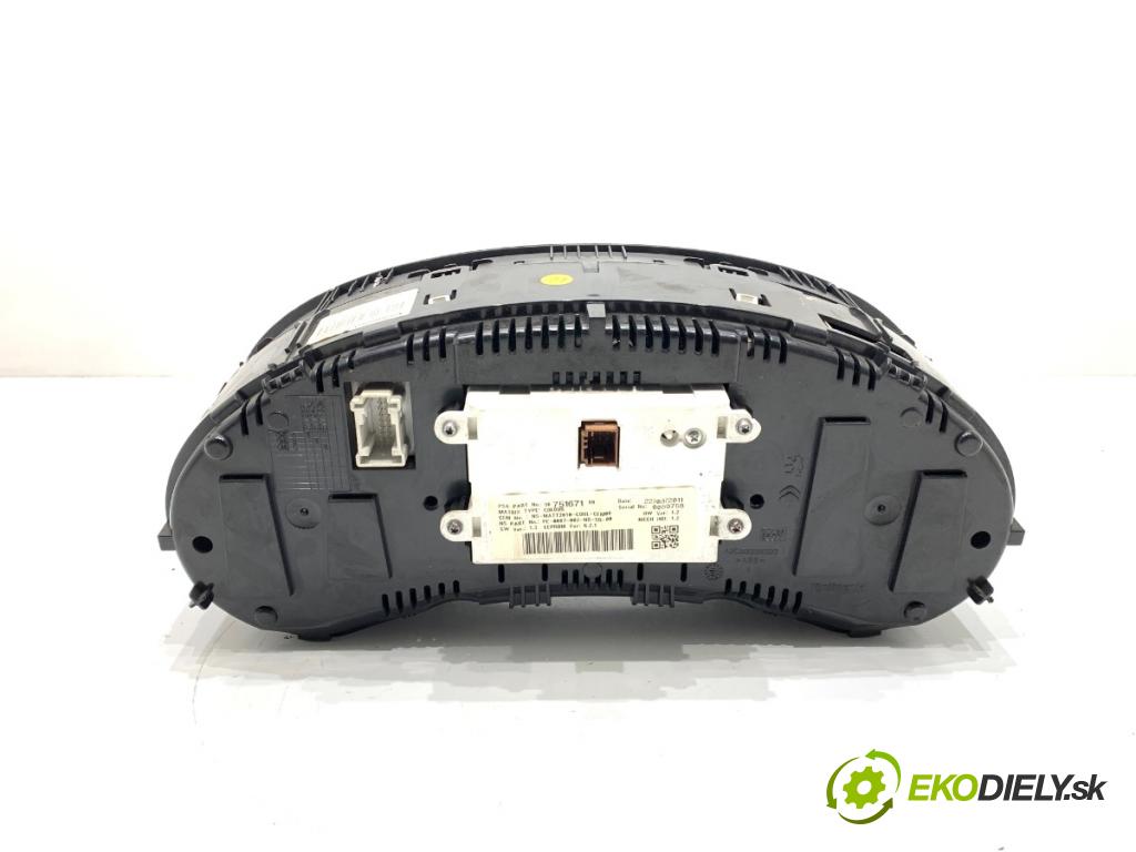 CITROEN DS4 liftback 2011 120 kW 2.0 HDi 165 1997 Prístrojovka 96767159XT (Prístrojová doska)