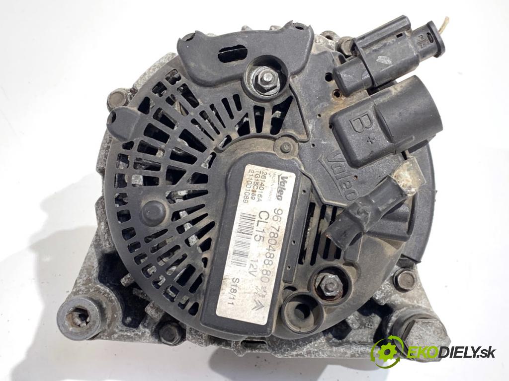 CITROEN DS4 liftback 2011 120 kW 2.0 HDi 165 1997 Alternátor 9678048880 (Alternátor)